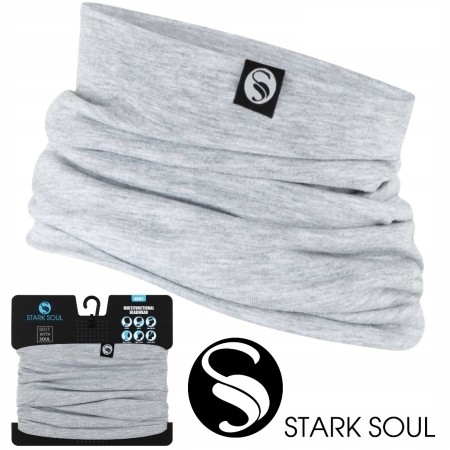 Komin męski szalokominiarka Stark Soul jasny szary